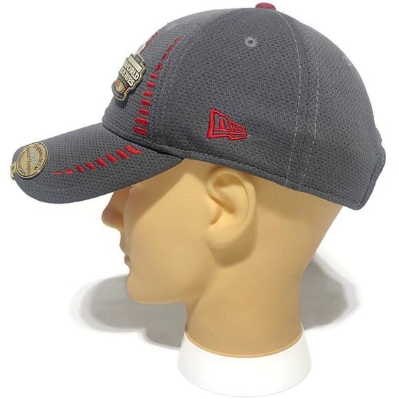 2017 Little League World Series New Era Cap Hat Men's Gray With 3 LLWS Pins - Picture 3 of 10